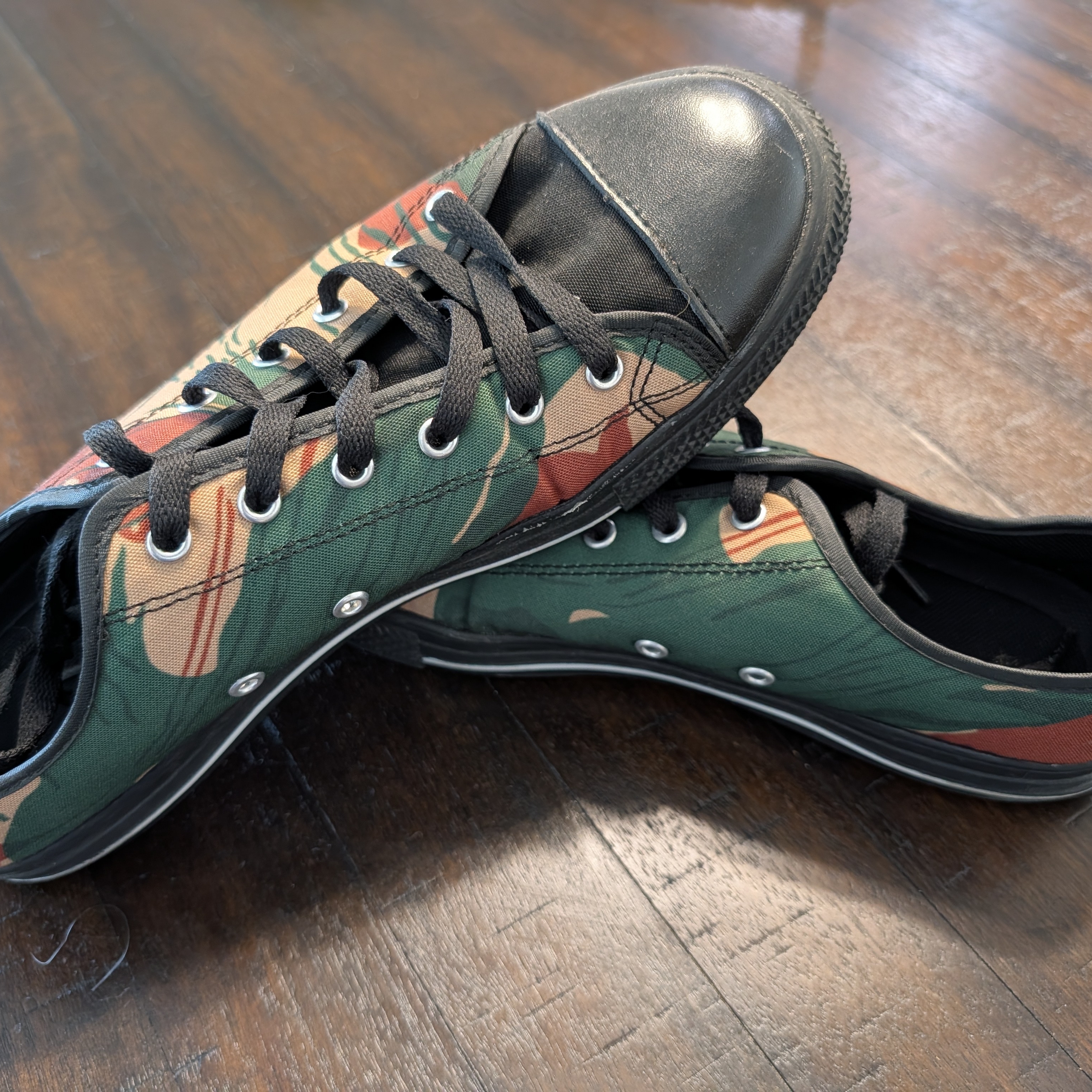 Camouflage Canvas Sneakers